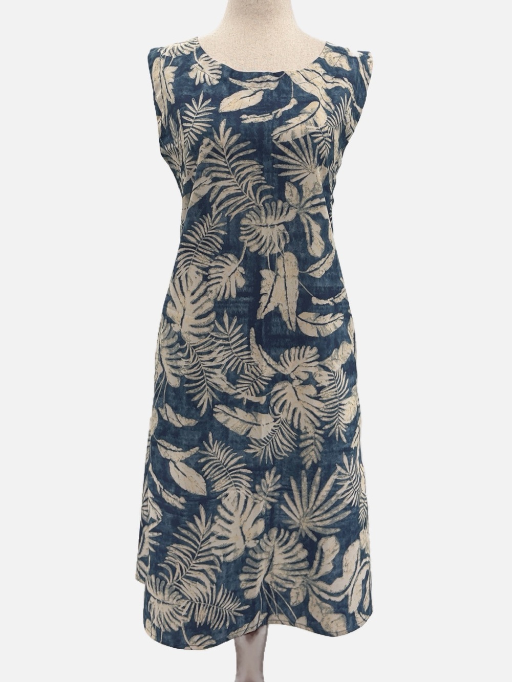 RipSkirt Hawaii Sun Print Blue Short Sundress XL Tropical NEW Pockets